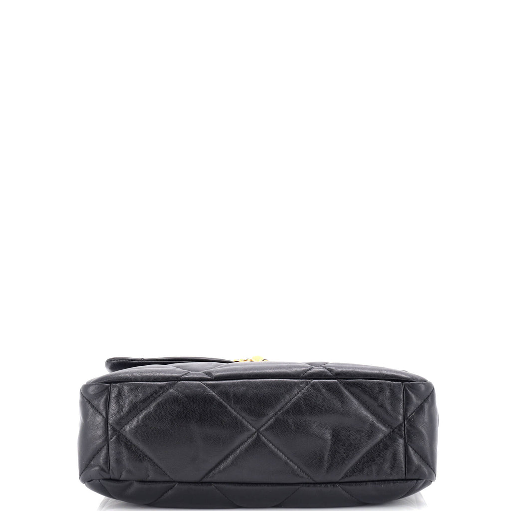 Chanel 19 Flap Bag Quilted Leather Large