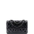 Chanel So Black Reissue 2.55 Flap Bag Quilted  Mini