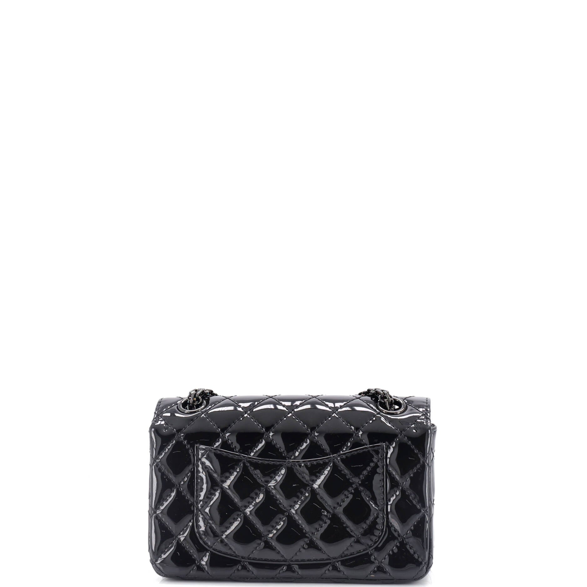 Chanel So Black Reissue 2.55 Flap Bag Quilted  Mini