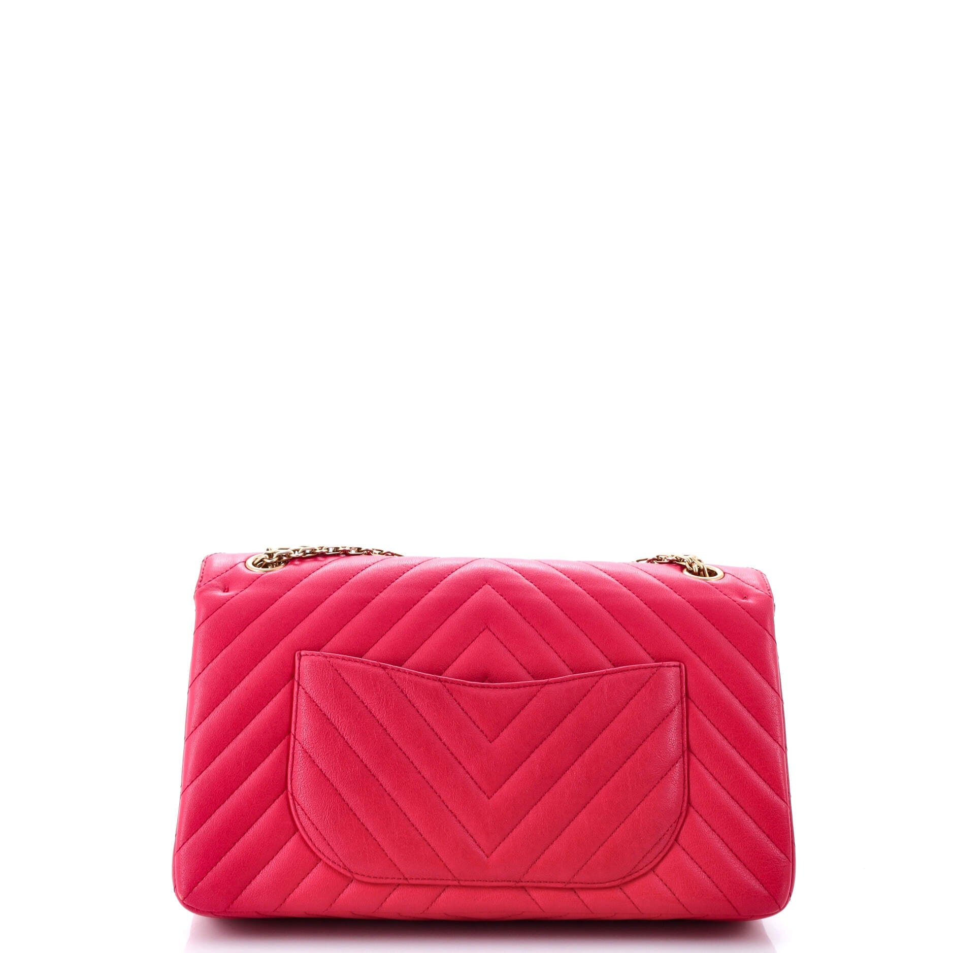 Chanel Reissue 2.55 Flap Bag Chevron Aged Calfskin 226