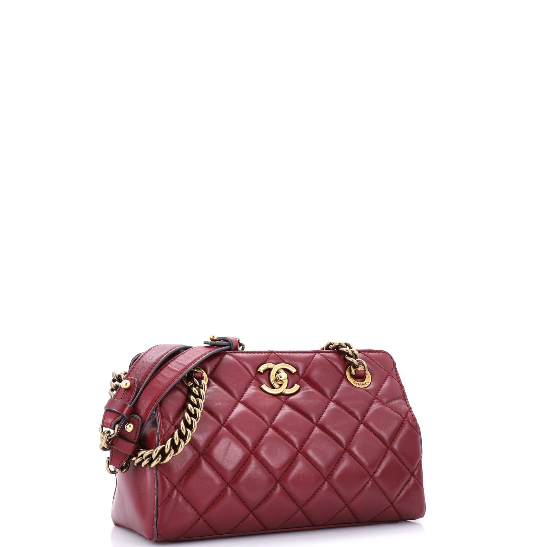 Chanel Perfect Edge Tote Quilted Leather Mini