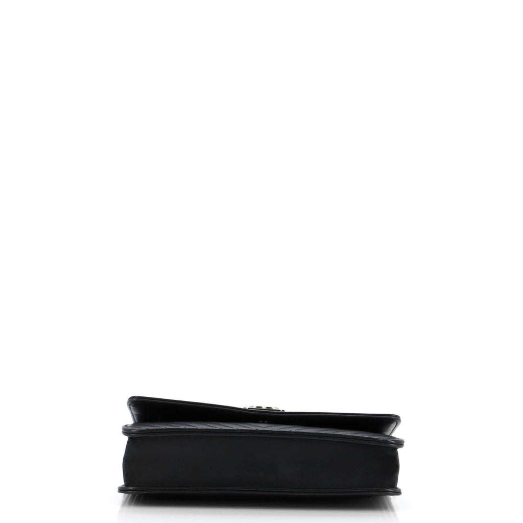 Chanel Boy Wallet on Chain Chevron Lambskin