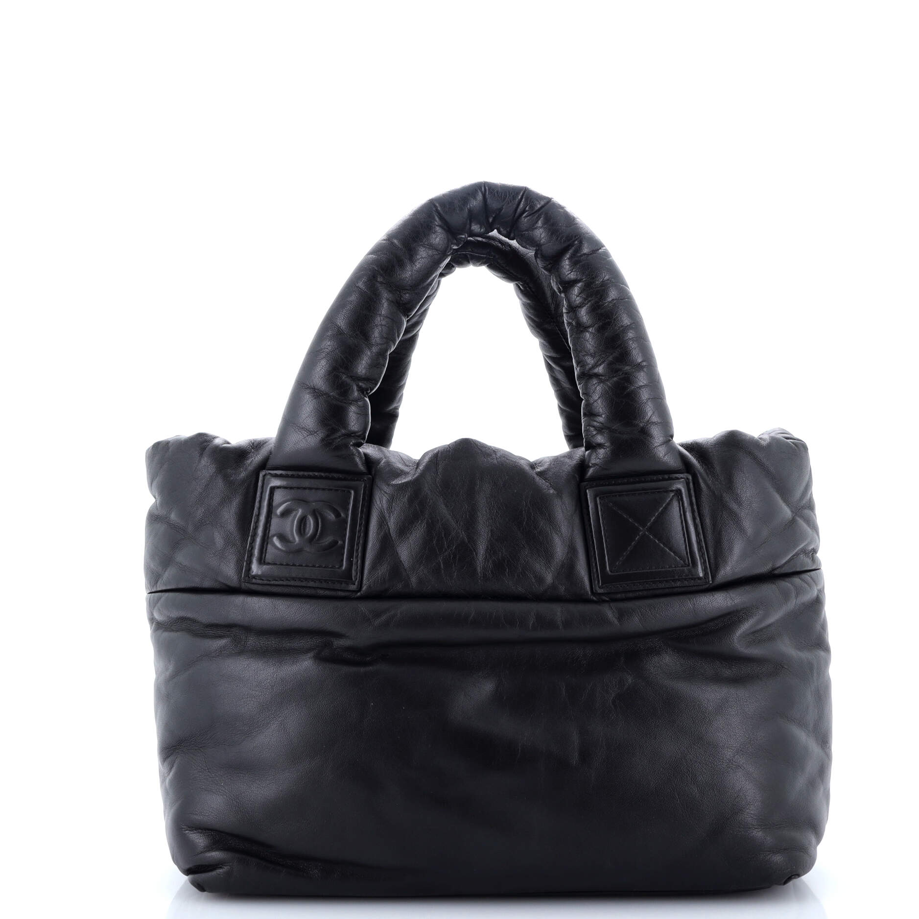 Chanel Coco Cocoon Reversible Tote Quilted Lambskin Small
