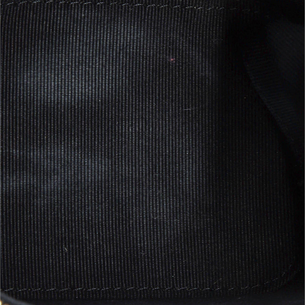 Chanel Classic Top Handle Vanity Case with Chain Quilted Lambskin Mini
