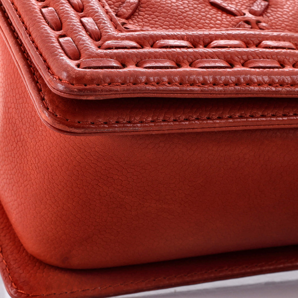 Chanel Paris-Dallas Boy Flap Bag Whipstitch Caviar Old Medium