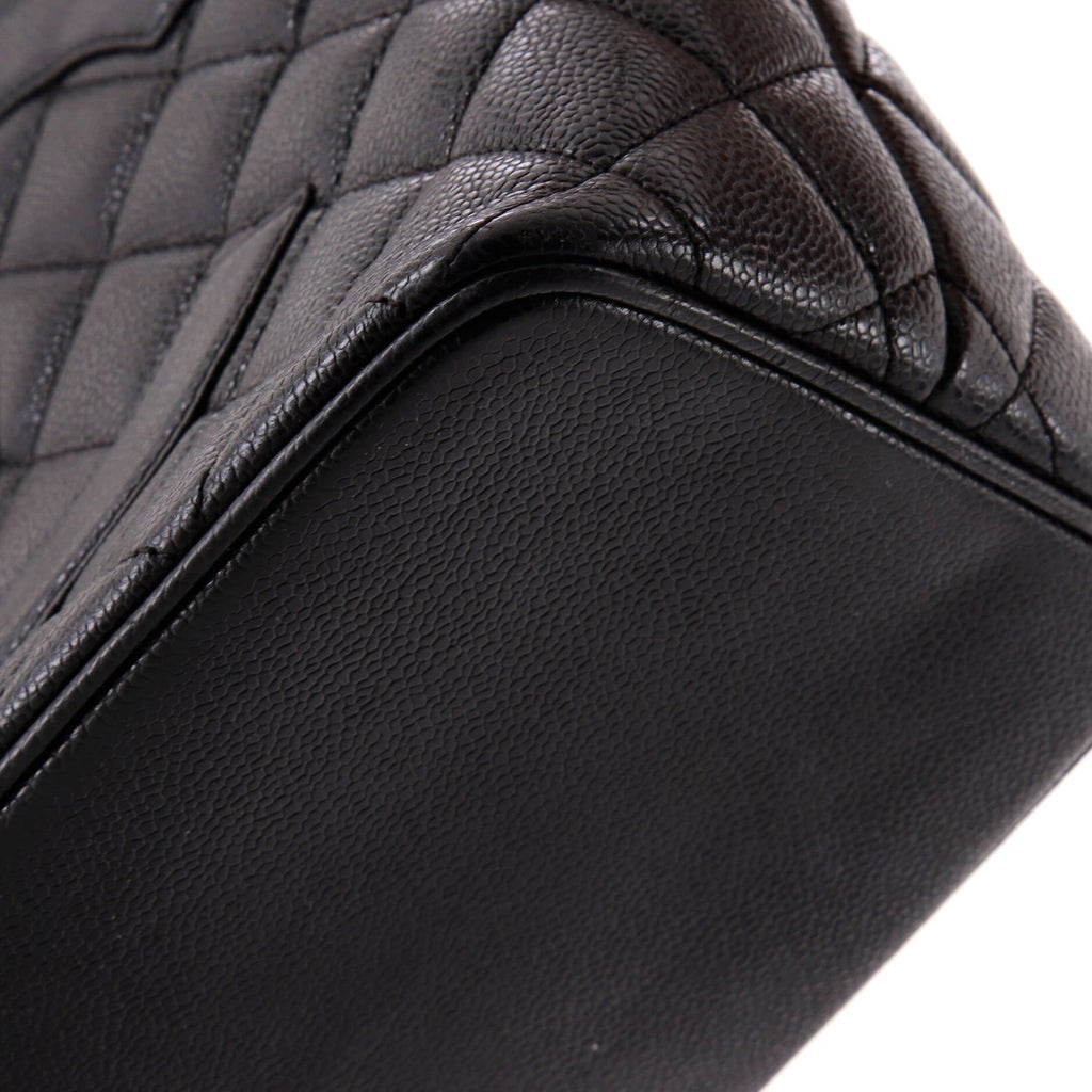 Chanel Medallion Tote Quilted Caviar