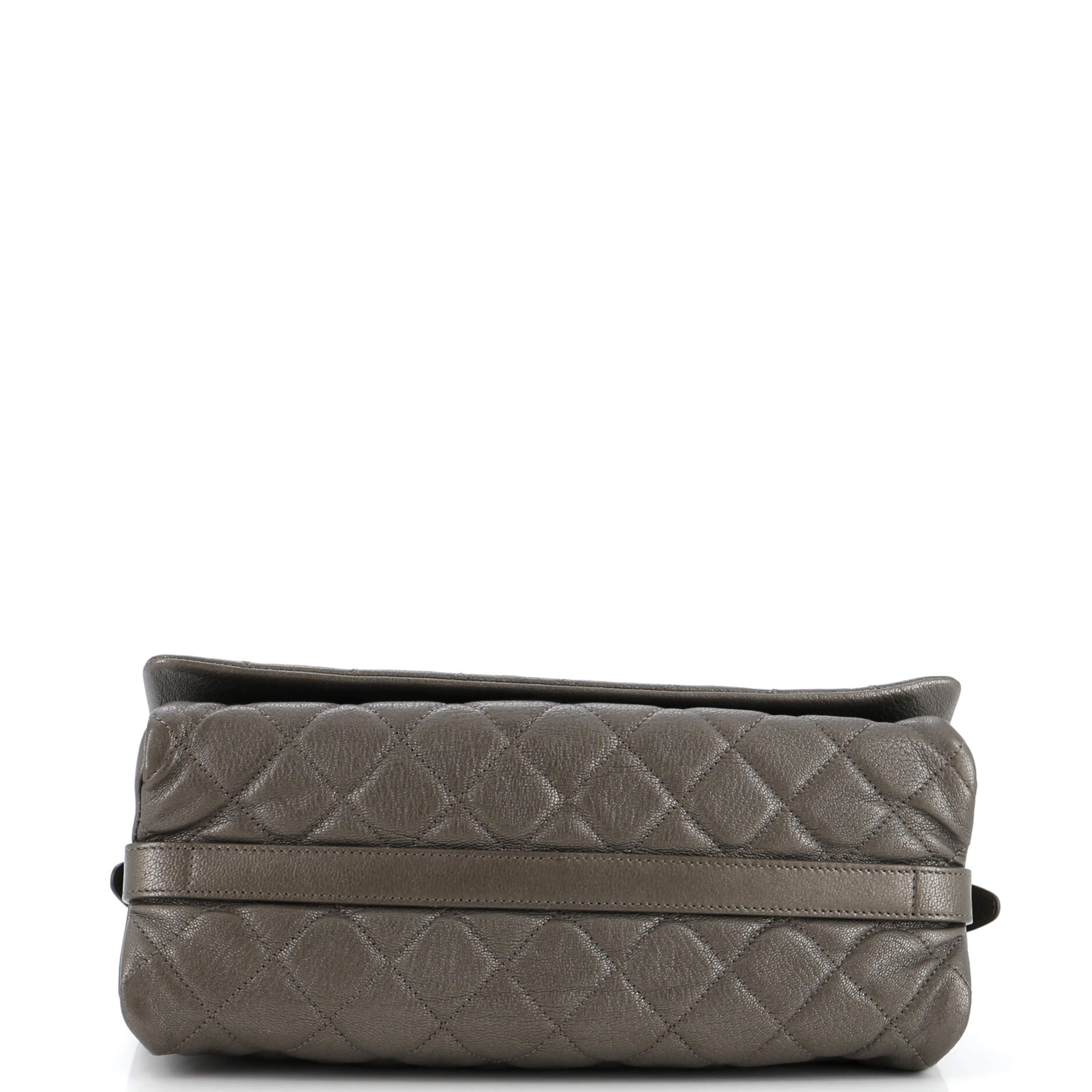 Chanel City Rock Flap Bag Quilted Goatskin Large