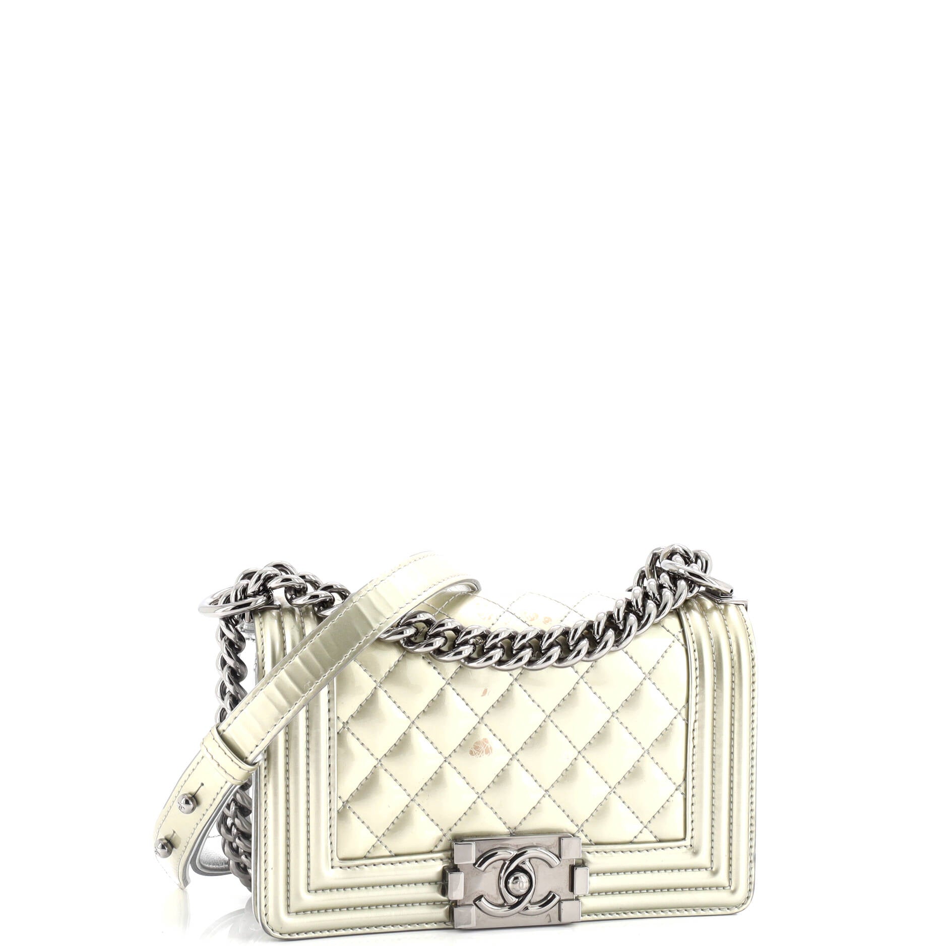 Chanel Boy Flap Bag Quilted  Small