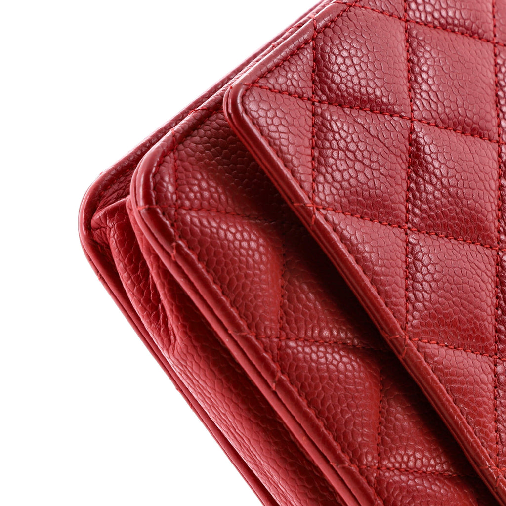 Chanel Wallet on Chain Quilted Caviar