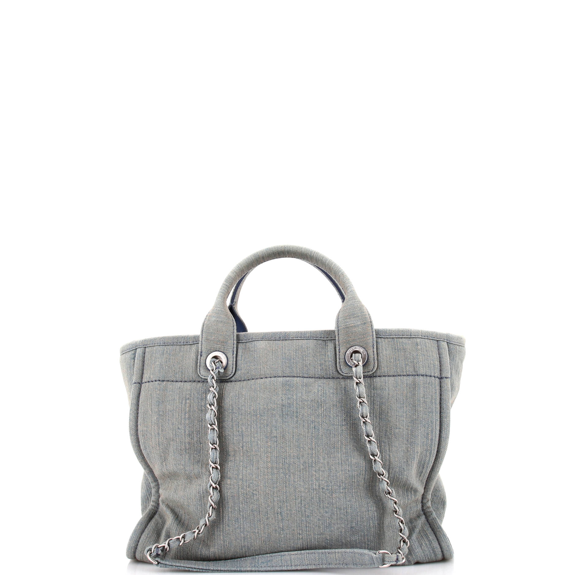Chanel Deauville NM Tote Denim Small