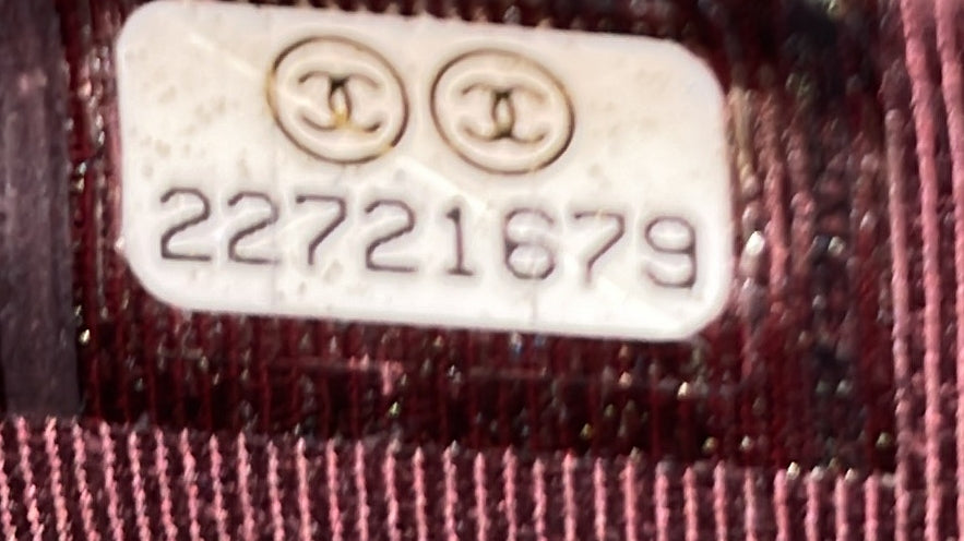 Chanel L-Flap Wallet Quilted Lambskin Long
