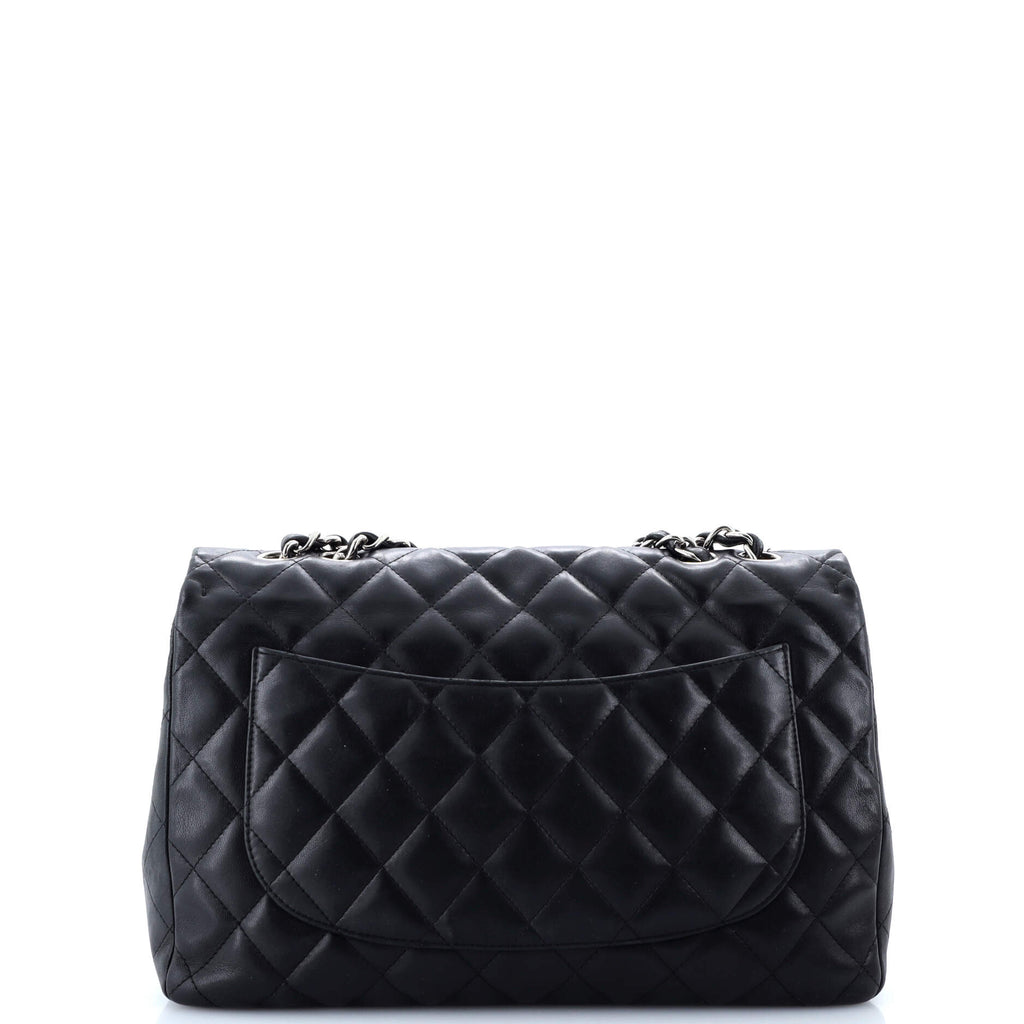 Chanel Classic Single Flap Bag Quilted Lambskin Jumbo