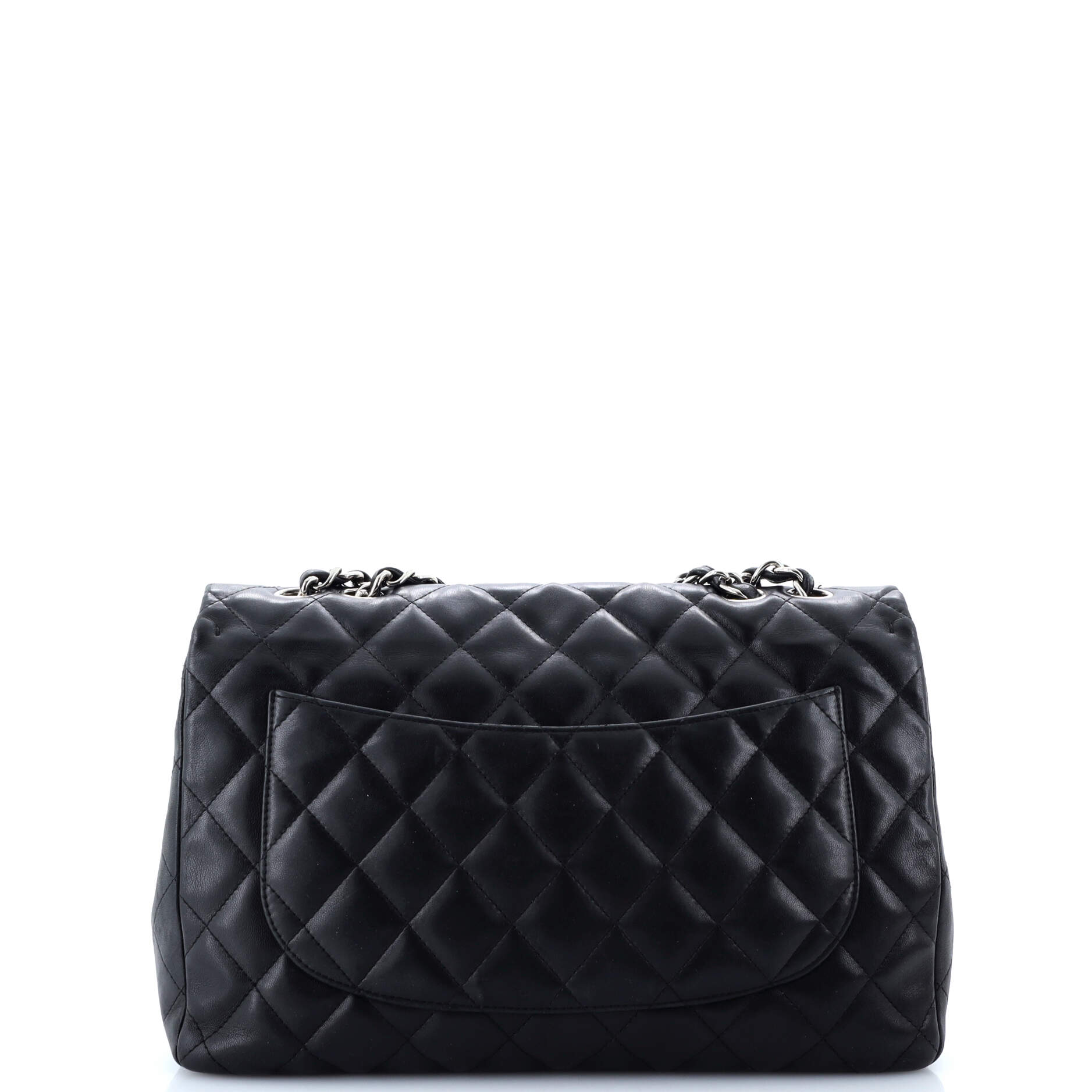 Chanel Classic Single Flap Bag Quilted Lambskin Jumbo