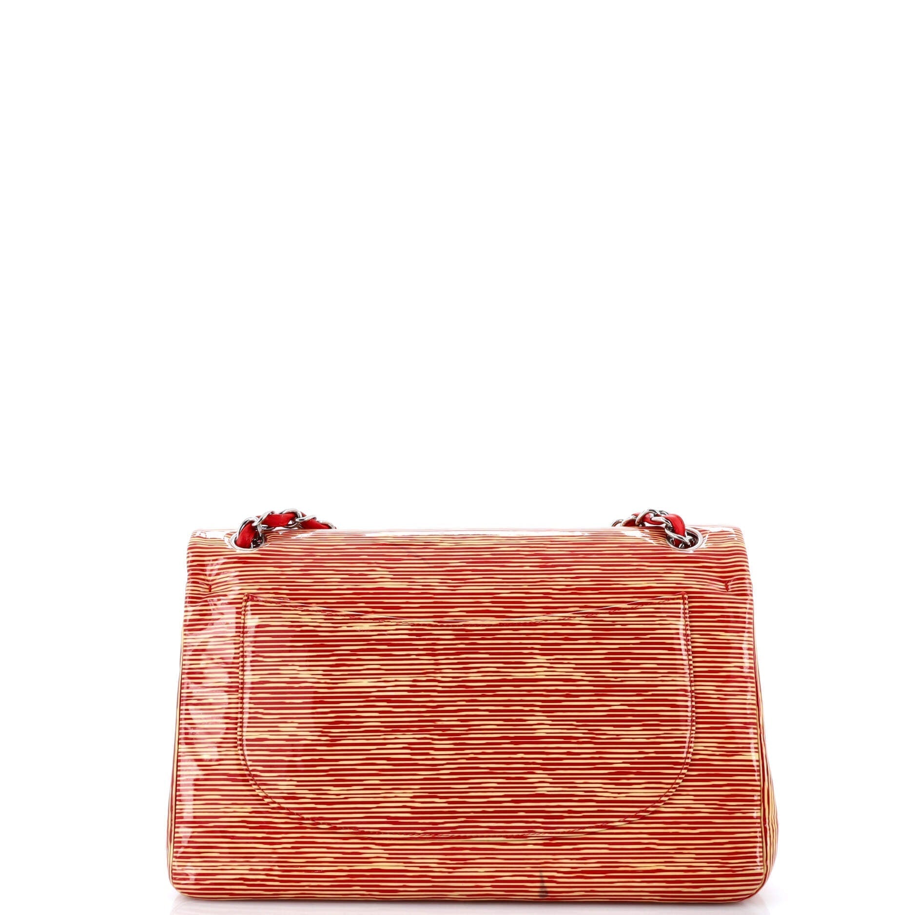 Chanel Classic Double Flap Bag Printed  Jumbo