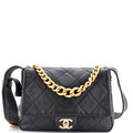 Chanel Easy Mood Flap Bag Quilted Calfskin Medium