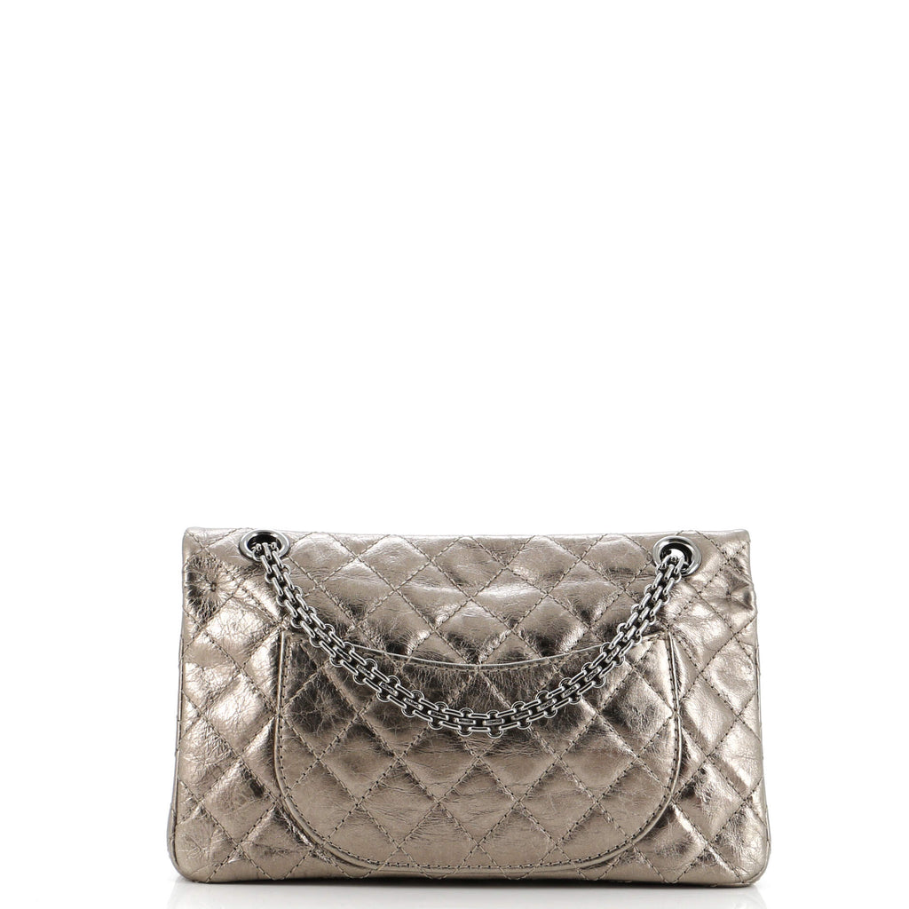 Chanel Reissue 2.55 Flap Bag Quilted Metallic Aged Calfskin 225