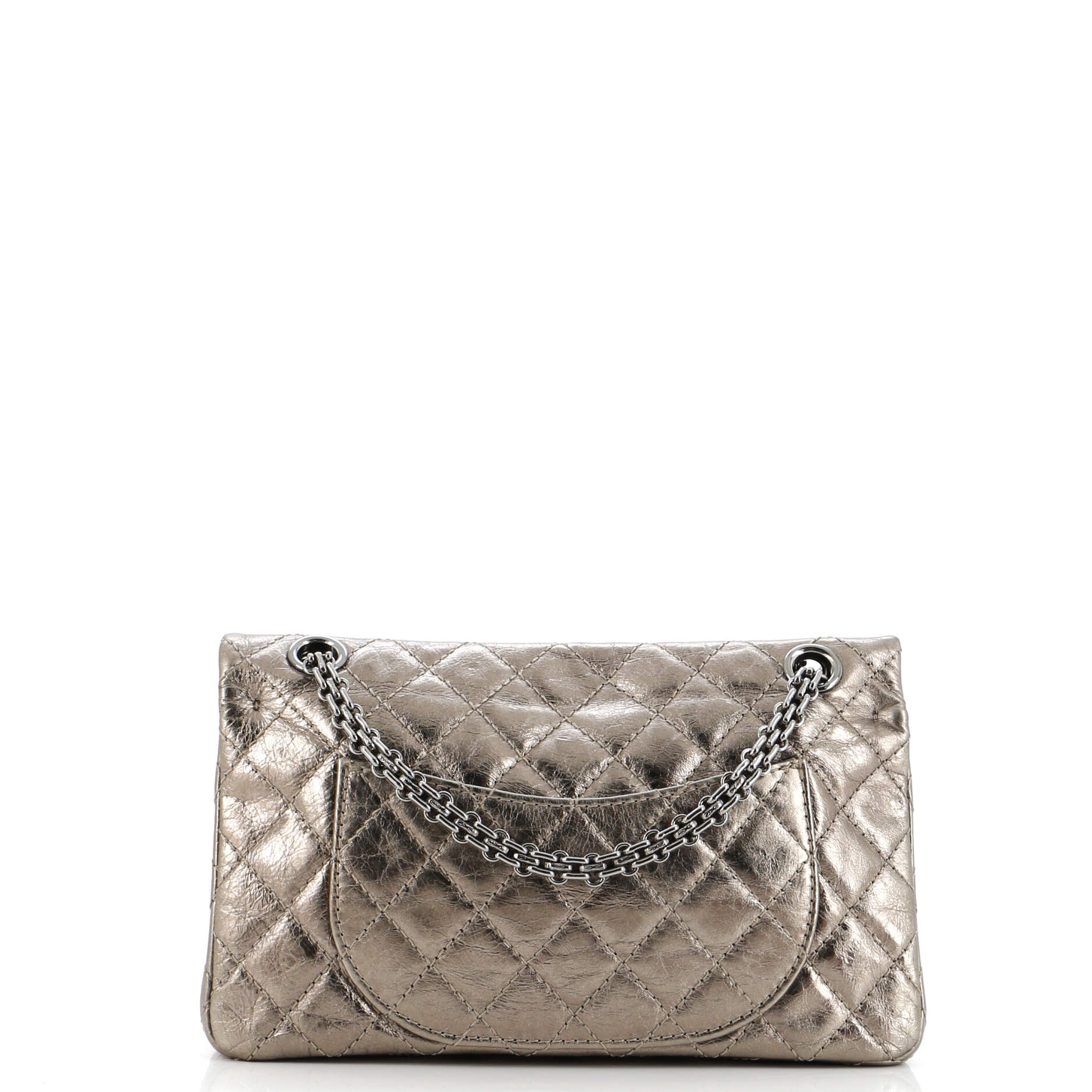 Chanel Reissue 2.55 Flap Bag Quilted Metallic Aged Calfskin 225