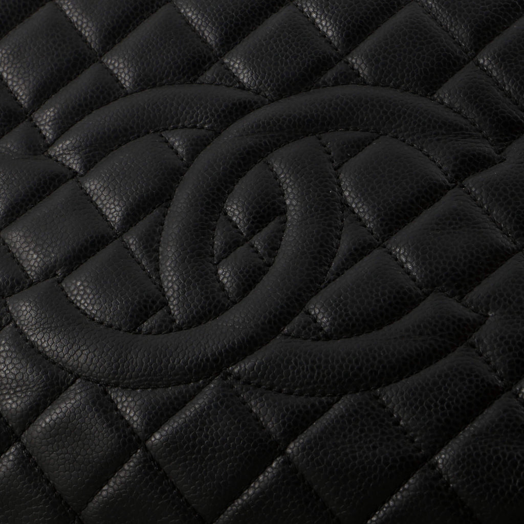 Chanel Grand Shopping Tote Quilted Caviar XL