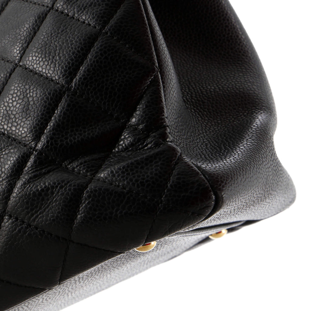 Chanel Grand Shopping Tote Quilted Caviar XL