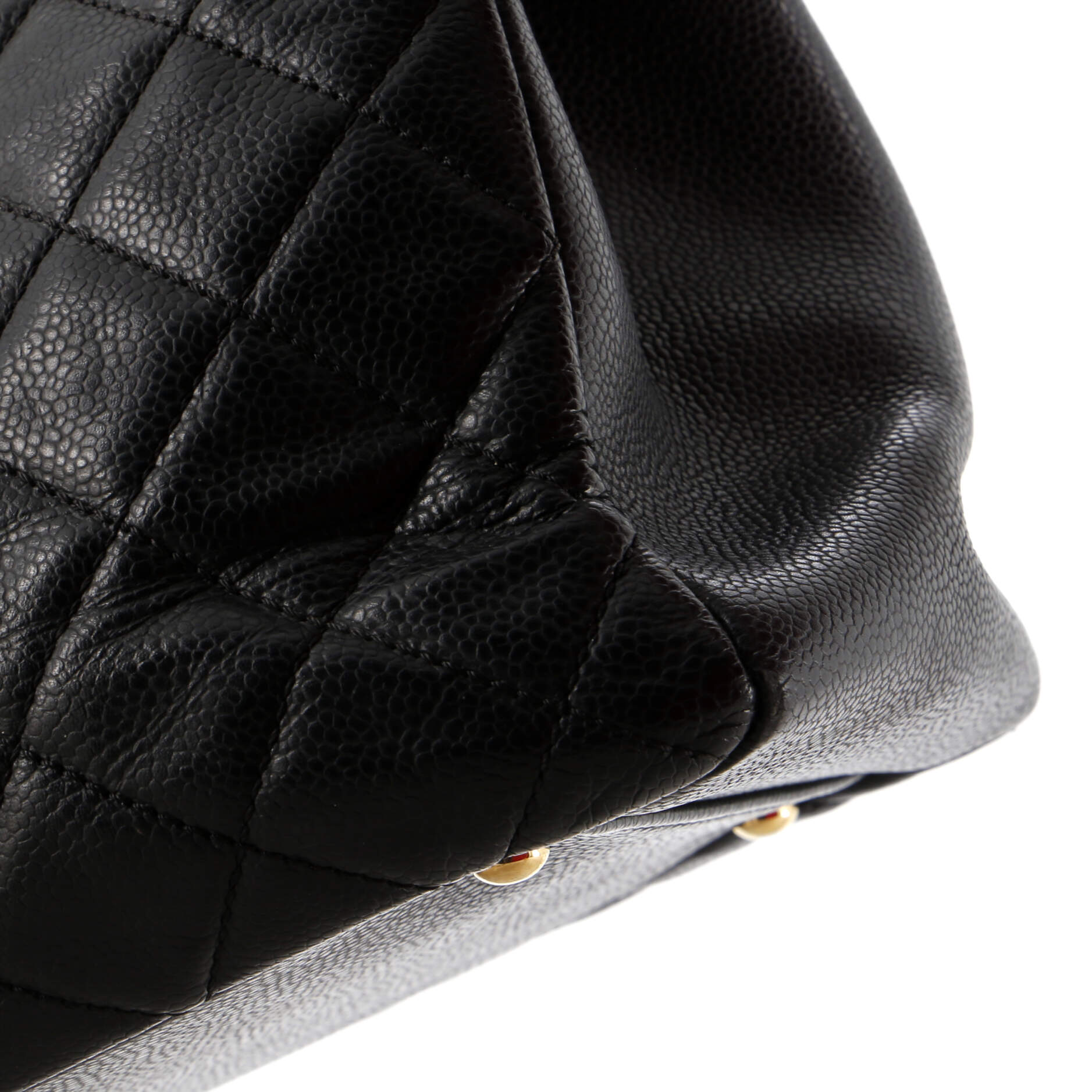 Chanel Grand Shopping Tote Quilted Caviar XL