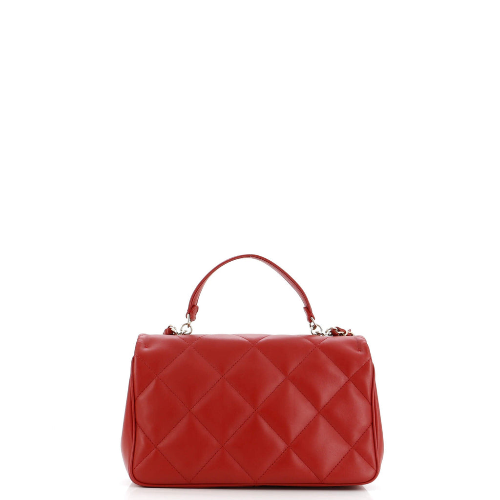 Chanel Easy Carry NM Flap Bag Quilted Lambskin Medium