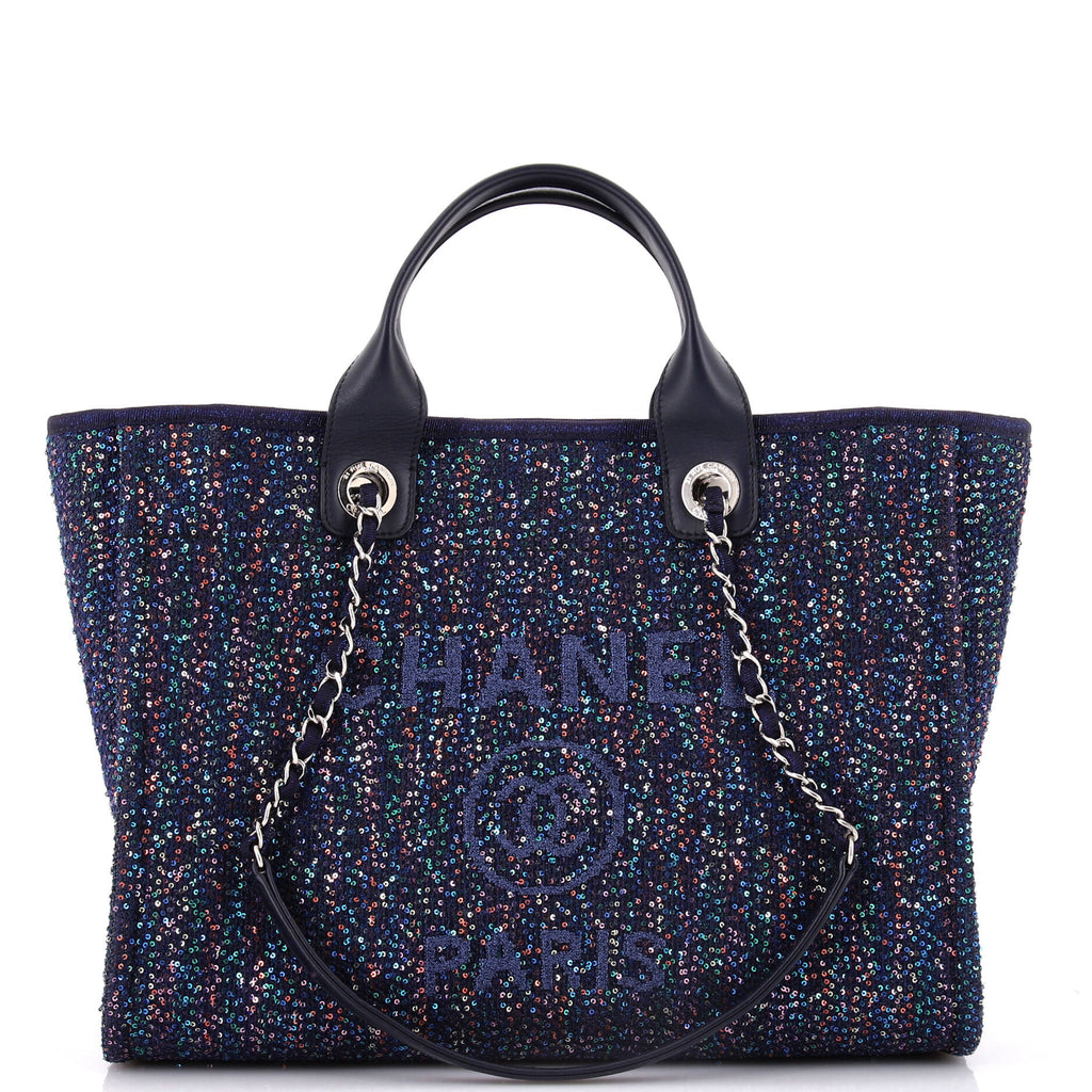 Chanel Deauville Tote Sequins Small