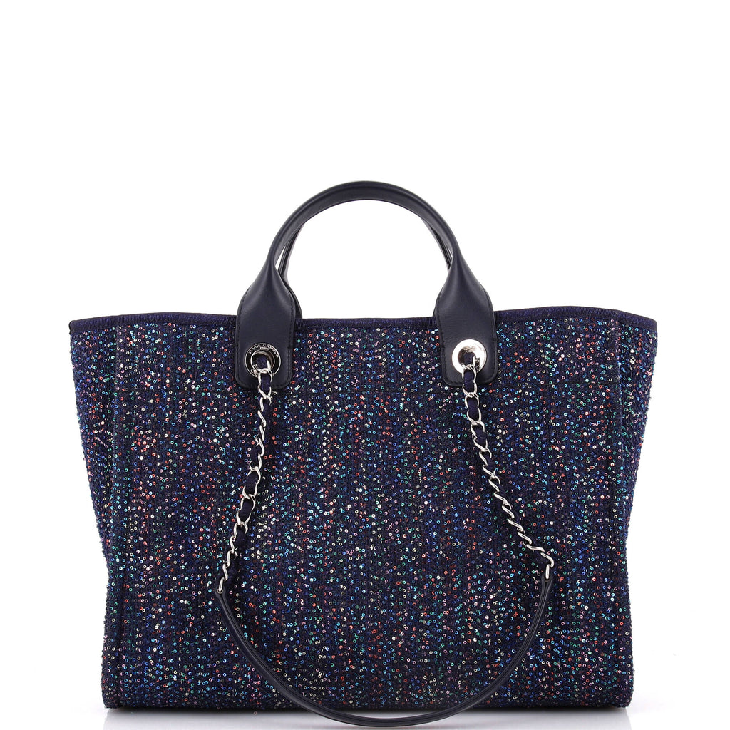 Chanel Deauville Tote Sequins Small
