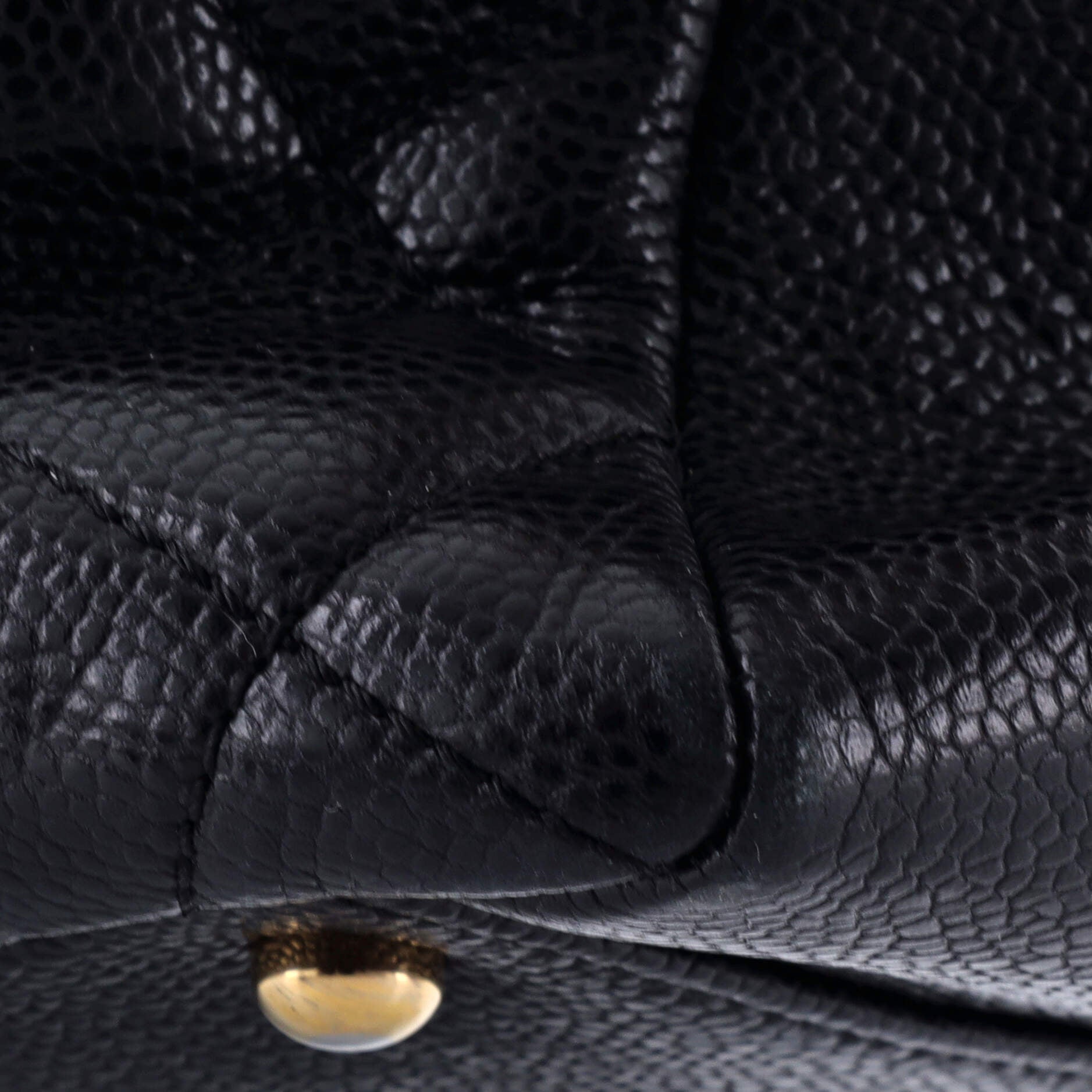 Chanel Grand Shopping Tote Quilted Caviar XL