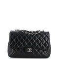 Chanel Classic Single Flap Bag Quilted Lambskin Jumbo