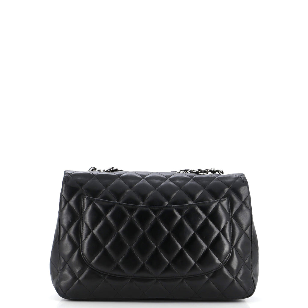 Chanel Classic Single Flap Bag Quilted Lambskin Jumbo