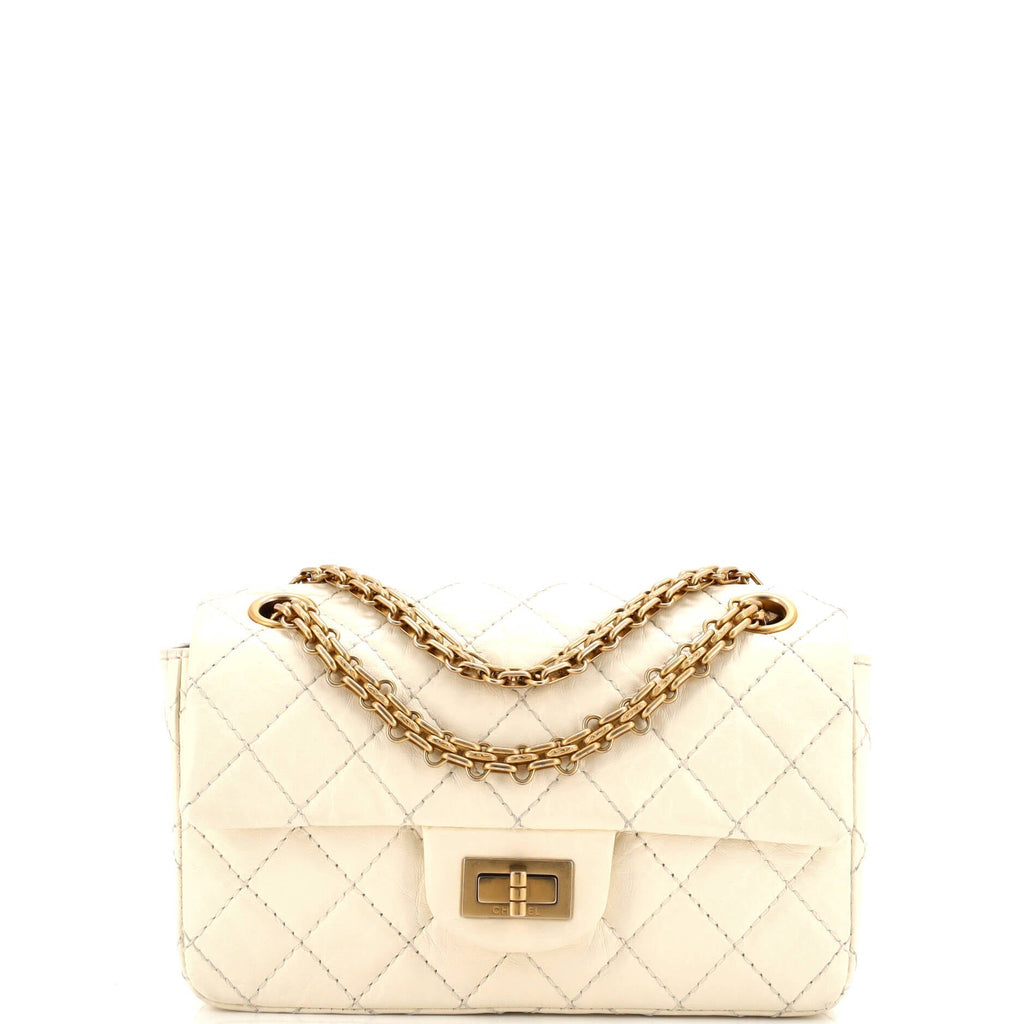 Chanel Reissue 2.55 Flap Bag Quilted Aged Calfskin Mini