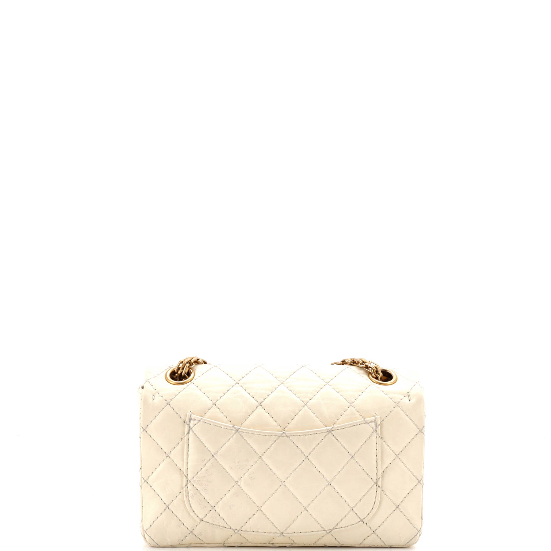 Chanel Reissue 2.55 Flap Bag Quilted Aged Calfskin Mini
