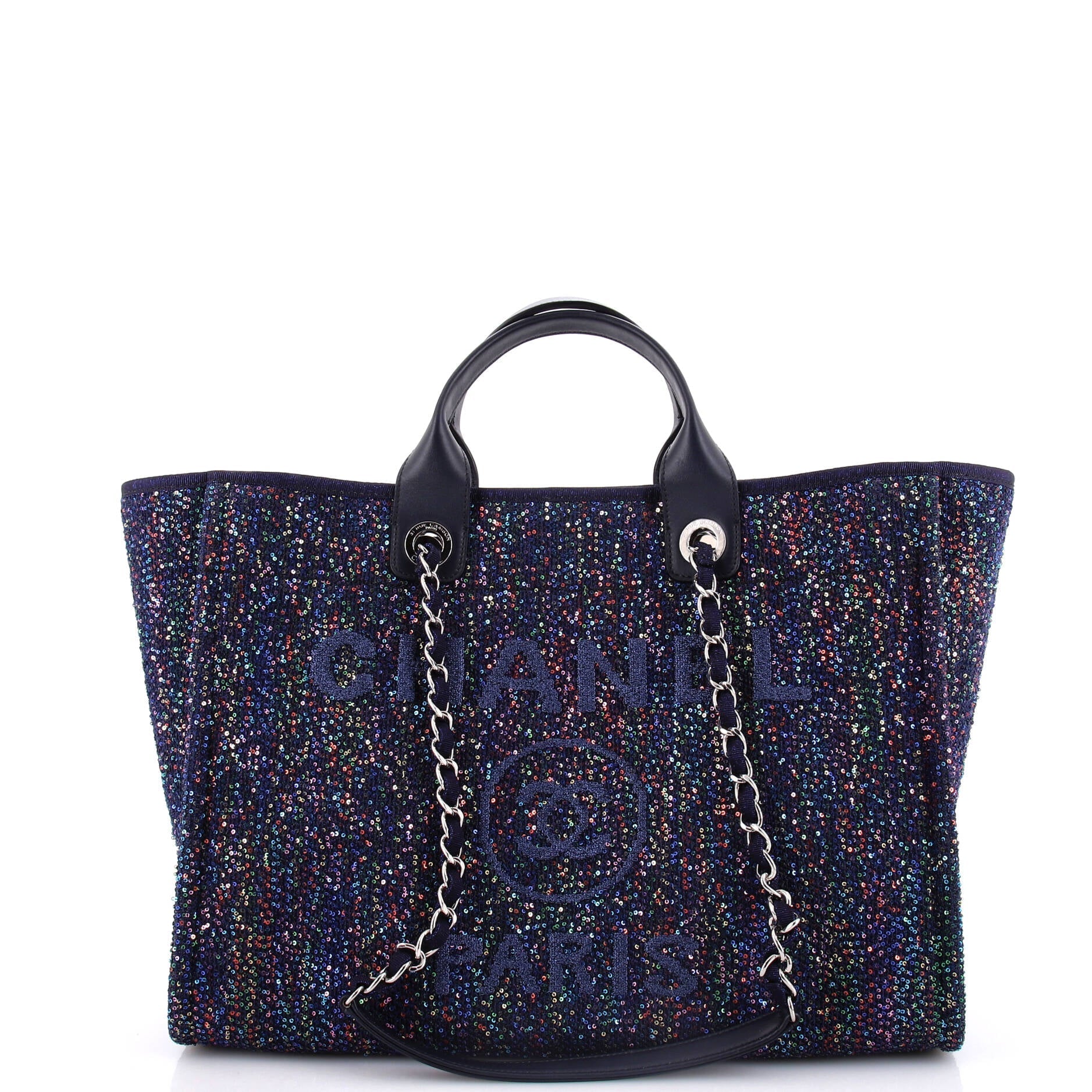 Chanel Deauville Tote Sequins Medium