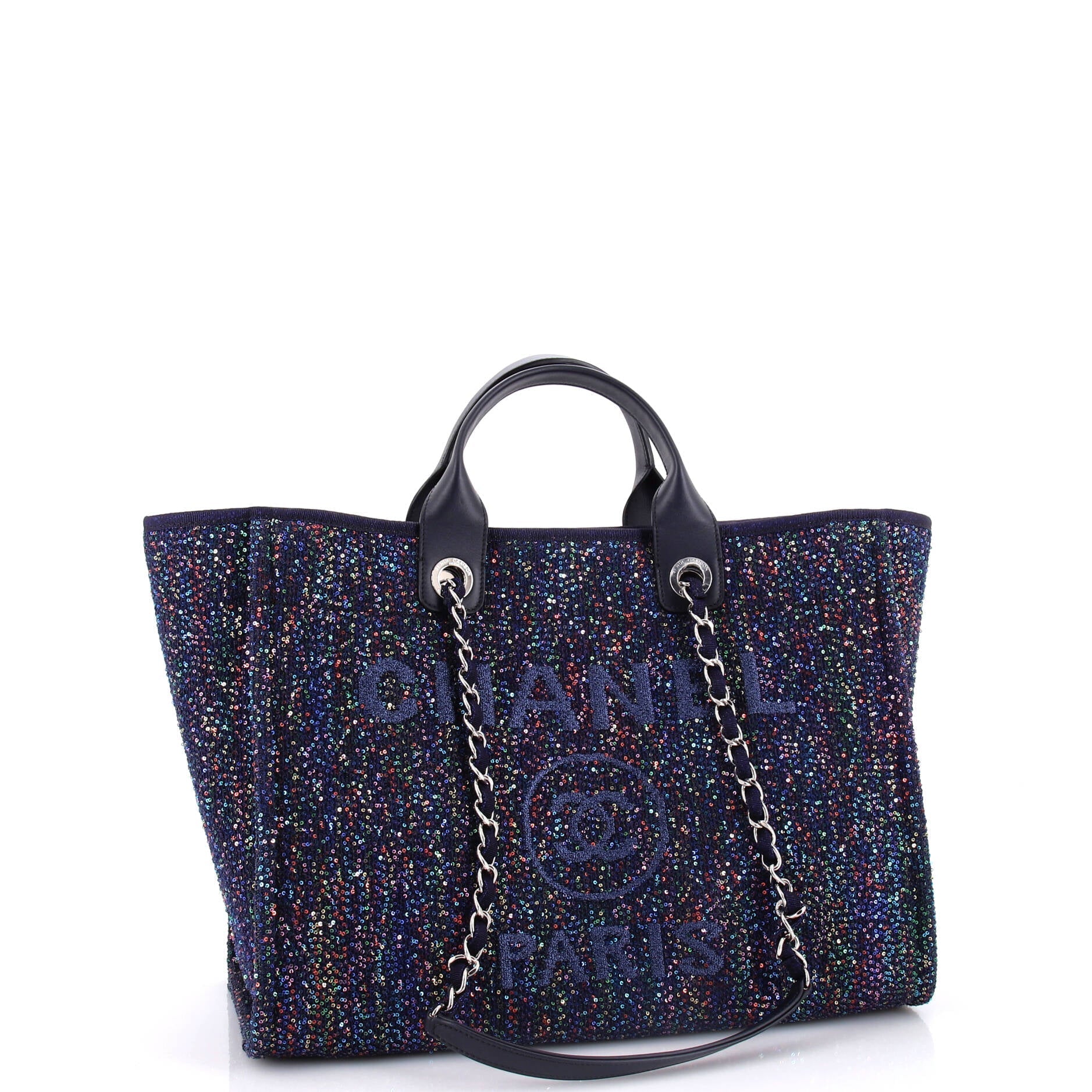 Chanel Deauville Tote Sequins Medium