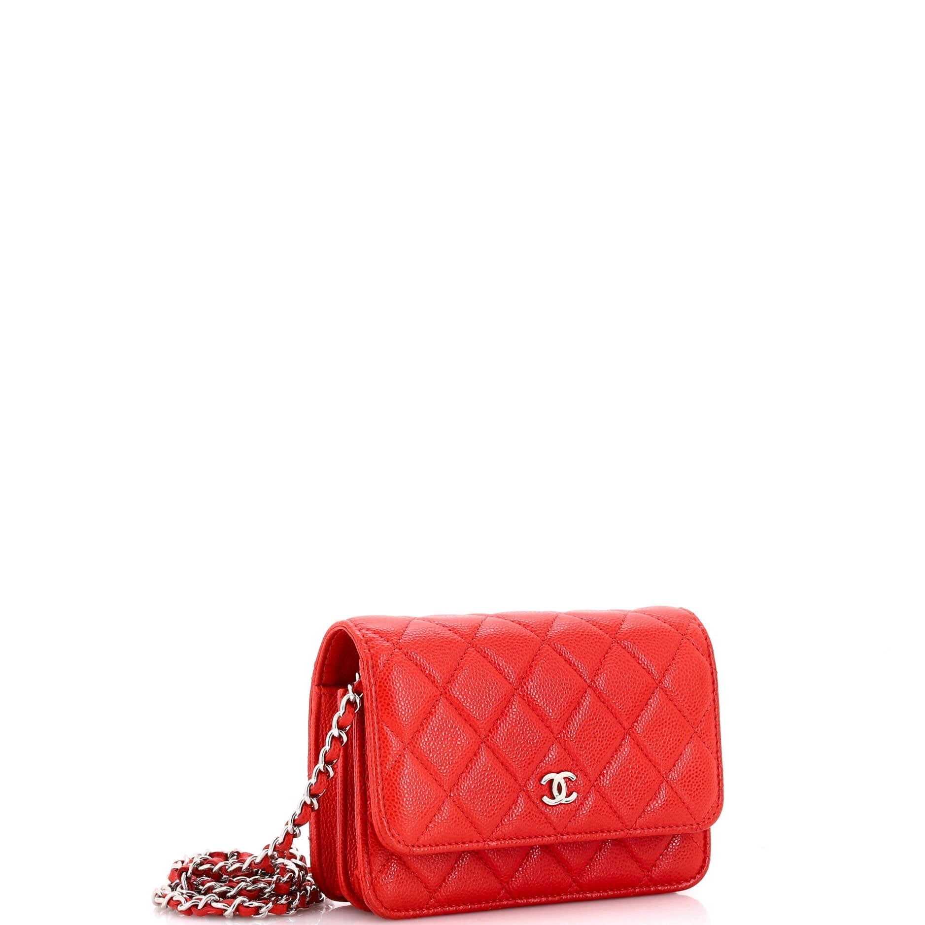 Chanel Wallet on Chain Quilted Caviar Mini