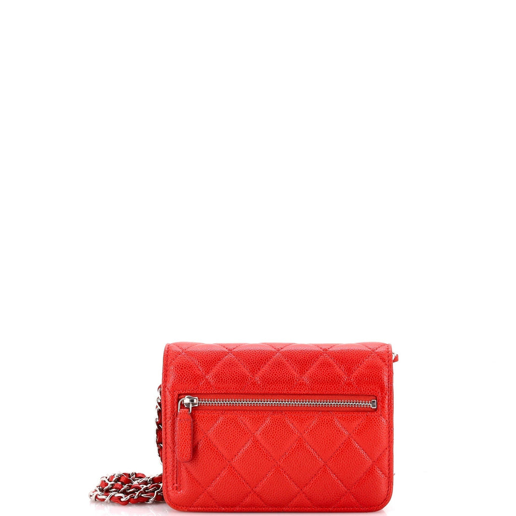 Chanel Wallet on Chain Quilted Caviar Mini