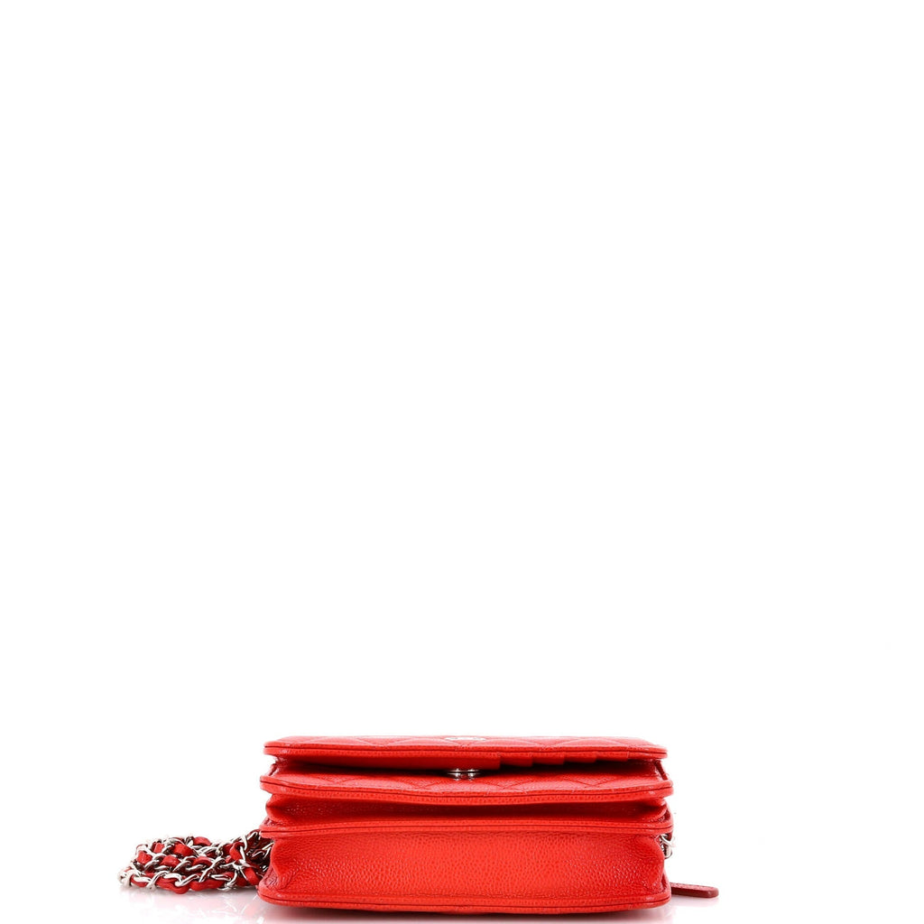 Chanel Wallet on Chain Quilted Caviar Mini