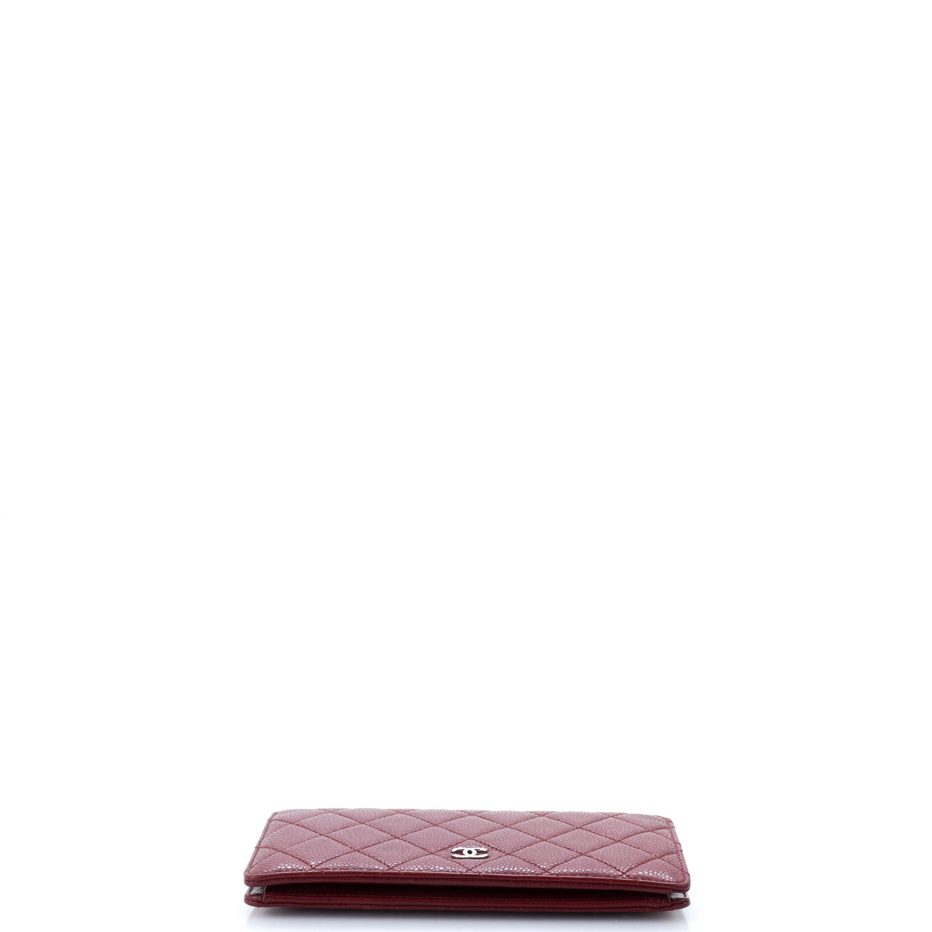 Chanel L-Yen Wallet Quilted Caviar