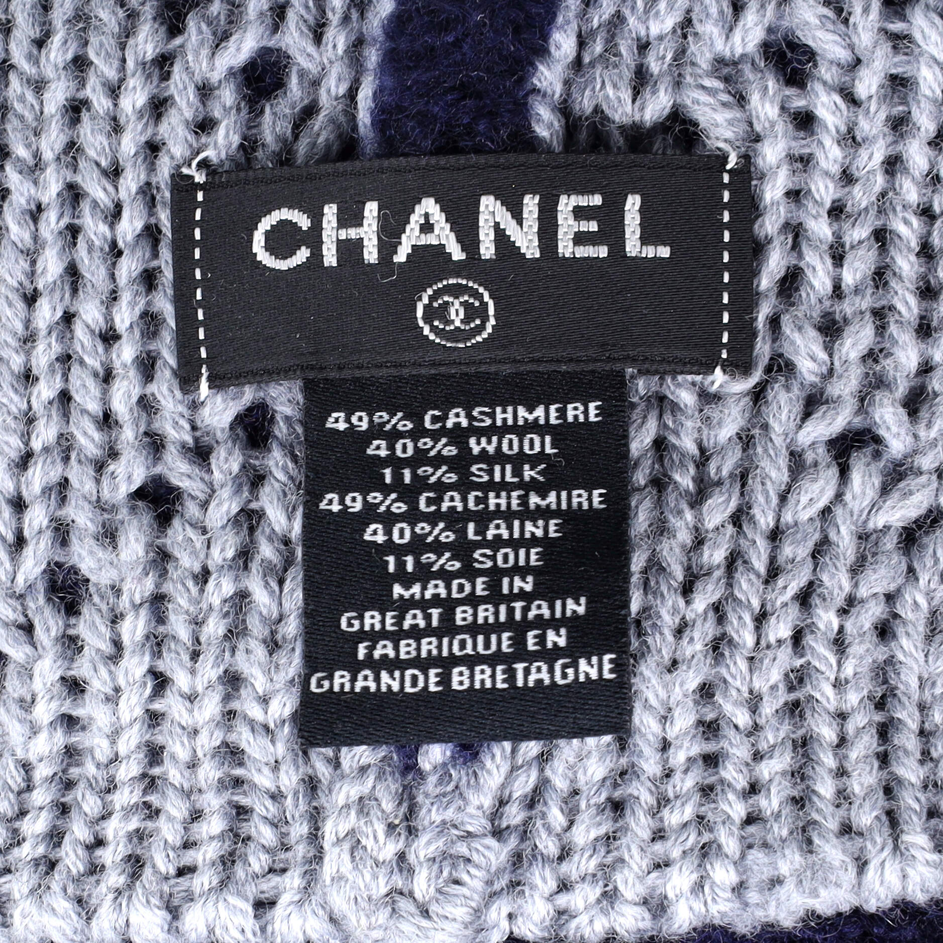 Chanel CC Beanie Cashmere