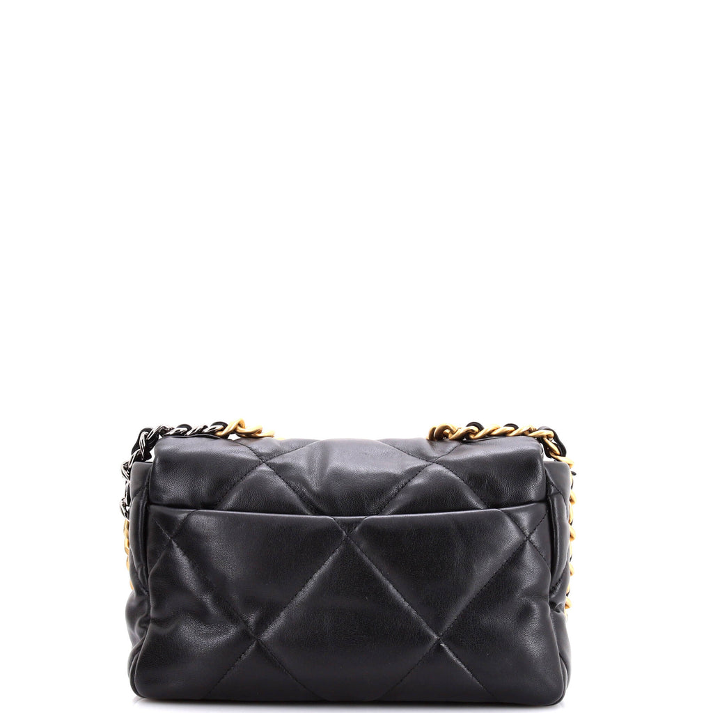 Chanel 19 Flap Bag Quilted Leather Medium