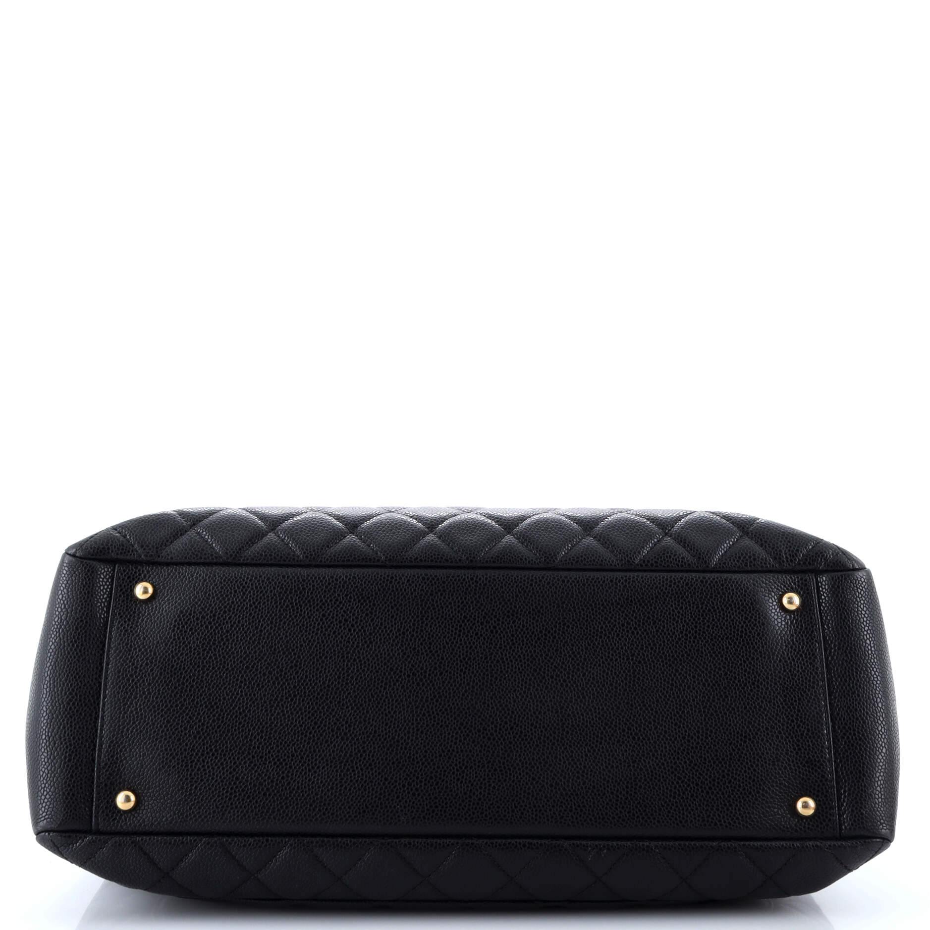 Chanel Grand Shopping Tote Quilted Caviar XL