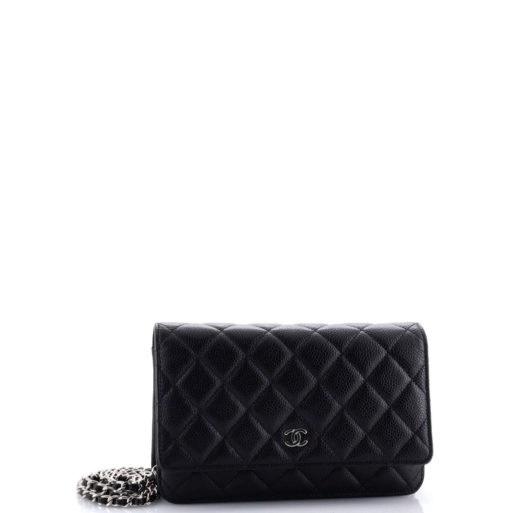 Chanel Wallet on Chain Quilted Caviar