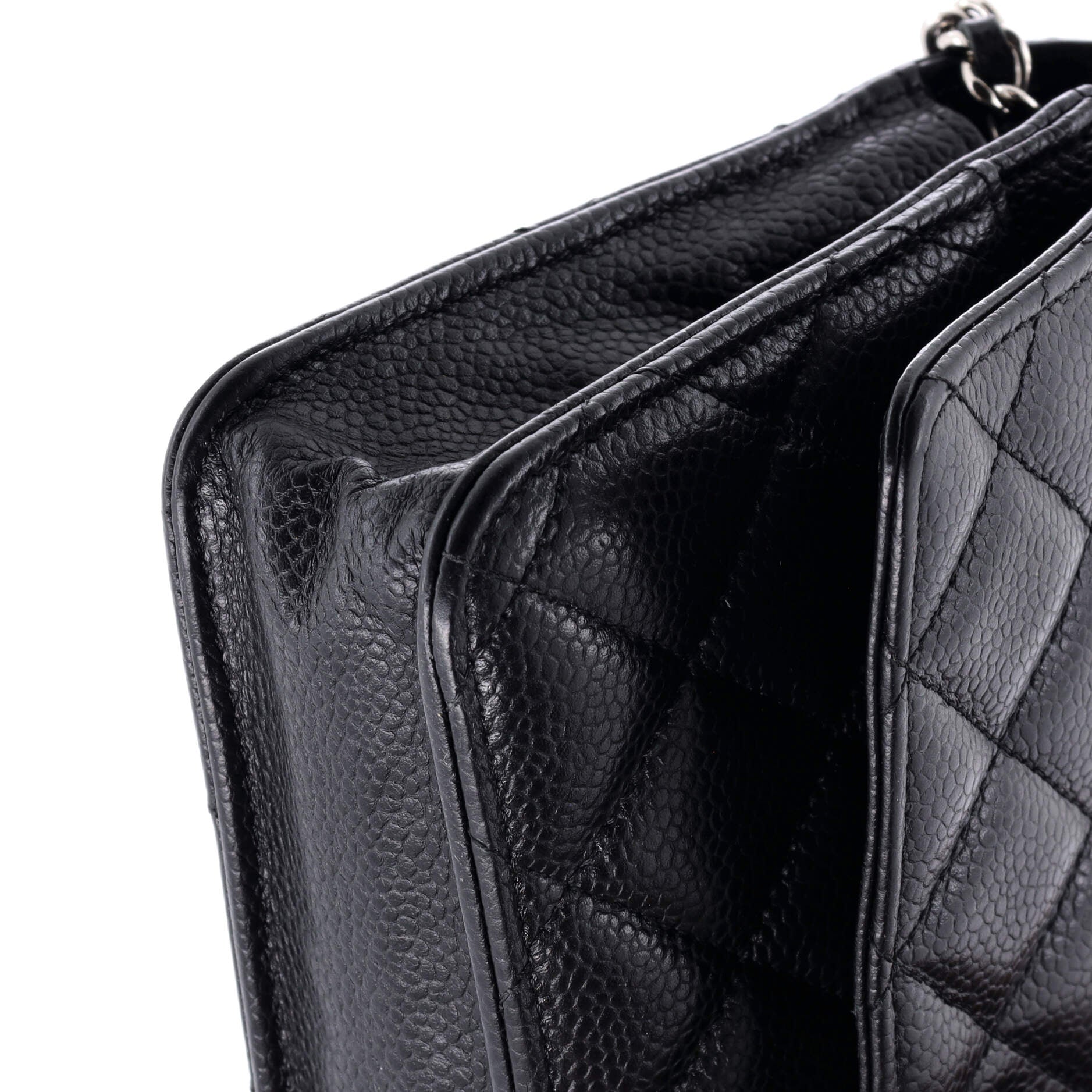 Chanel Wallet on Chain Quilted Caviar