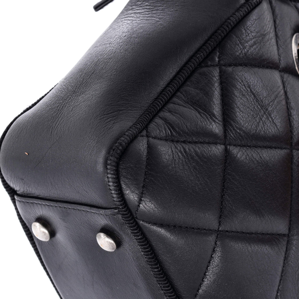 Chanel Ballerine Camera Case Bag Quilted Calfskin Medium