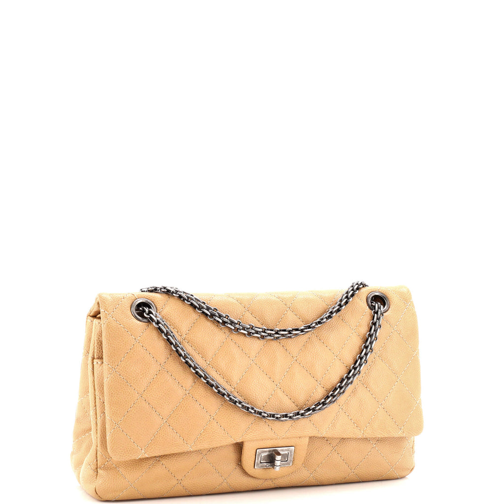 Chanel Reissue 2.55 Flap Bag Quilted Caviar 226