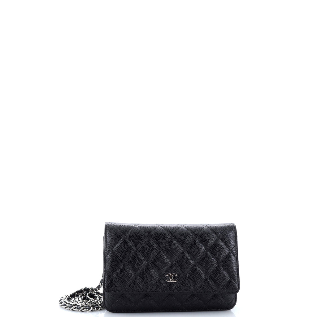 Chanel Wallet on Chain Quilted Caviar