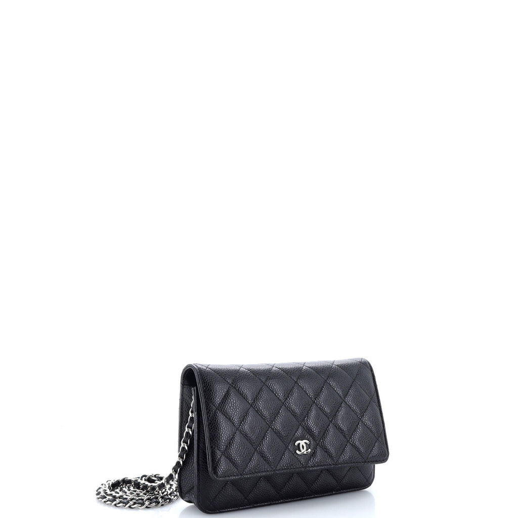 Chanel Wallet on Chain Quilted Caviar