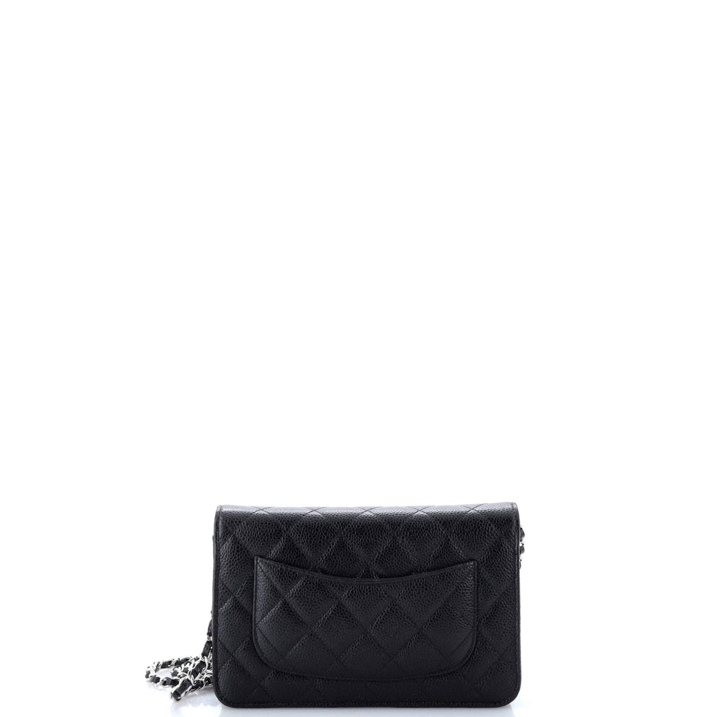 Chanel Wallet on Chain Quilted Caviar