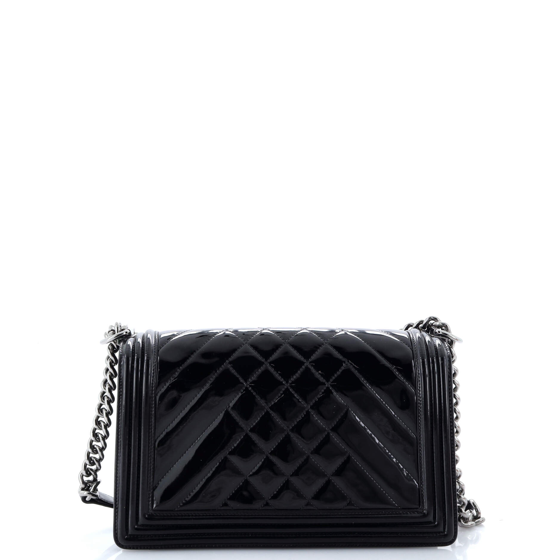 Chanel Boy Flap Bag Chevron  New Medium