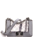 Chanel Boy Flap Bag Quilted PVC and Calfskin Small